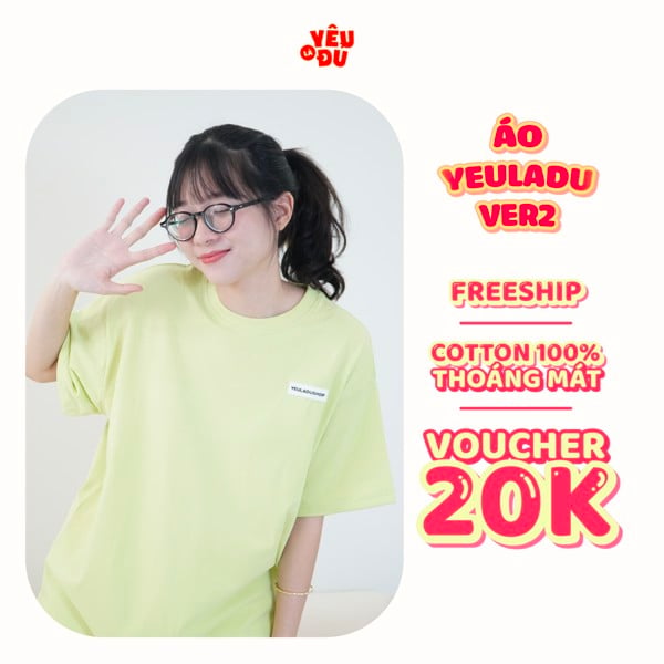  Áo THUN YEULADU - VERSION 2 