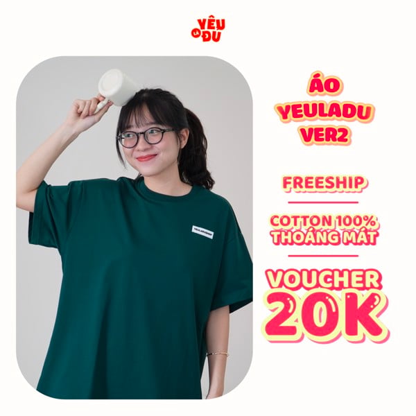  Áo THUN YEULADU - VERSION 2 